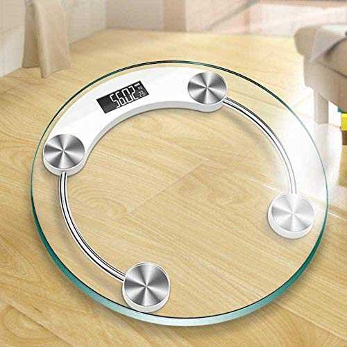 Báscula de baño electrónica de alta precisión con pantalla LCD miniatura 3