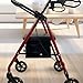 DADERXY Rollator Walker Accessories, Walkers Storage Bag, Reusable Rolling Folding Basket for Seniors