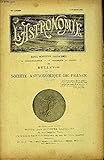 L'Astronomie, Octobre 1921   35ème année. Revue Mensuelle d'Astronomie, de Météorologie et de Physique du Globe.
