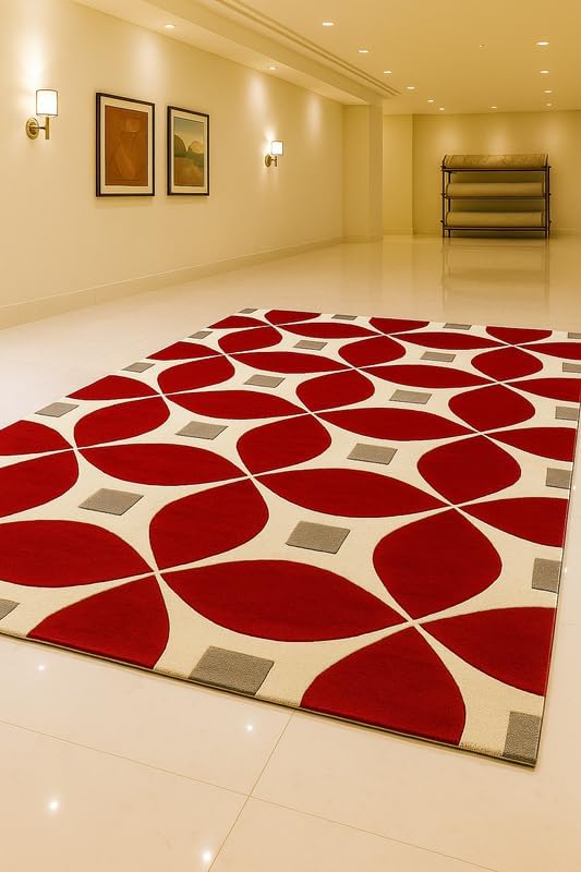 Image of Luxurious Tufted Woolen Carpet Collection Size 10 X 12 Feet (Color-Multi)