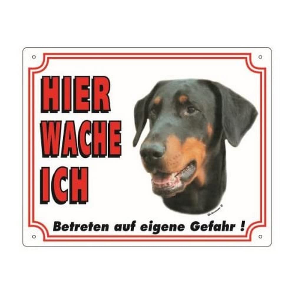 Nobby 93228 Warning Sign Doberman