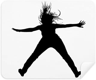 Jumping Sports Hair Physical Education Cleaning Cloth Screen Cleaner 2pcs Suede Fabric