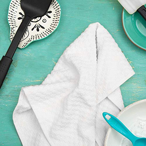 Simpli-Magic 79370 Cotton Hand Towels, Green/White, 10 Count(Pack Of 1) #TOP1