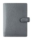 weiches Wanderleder Filofax Mini Finsbury Schiefergrau Organizer