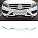 CNUPSM Front Bumper Chrome Trim Molding 1 Set Compatible with Mercedes-Benz W205 C300 2015 2058851374 2058851474 2058851574