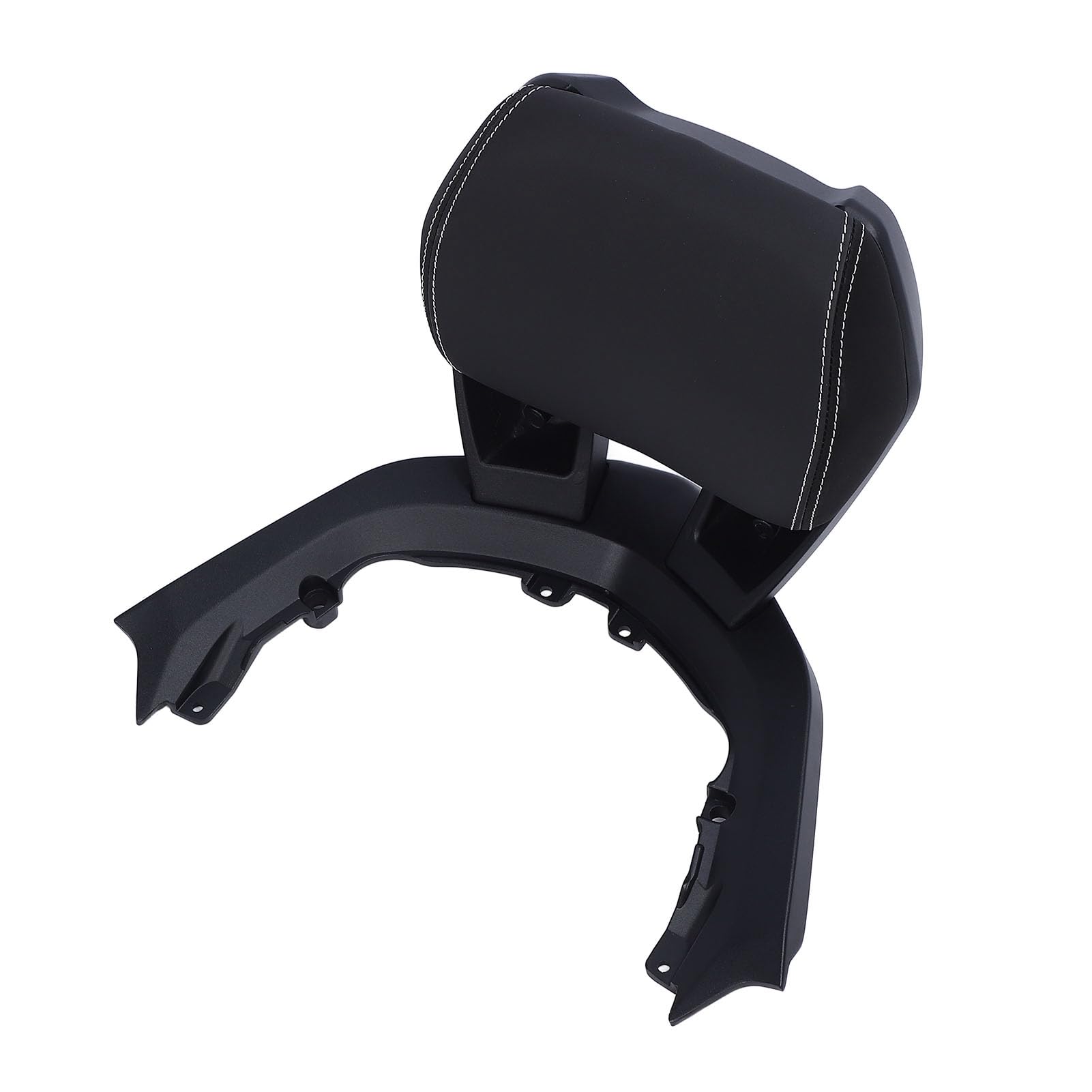 Garsent Respaldo Trasero para Pasajero de Motocicleta Sissy Bar para XMAX300, Almohadilla Acolchada Portaequipajes Compatible con X-MAX Xmax 300 X MAX300 XMAX300 2023 2024