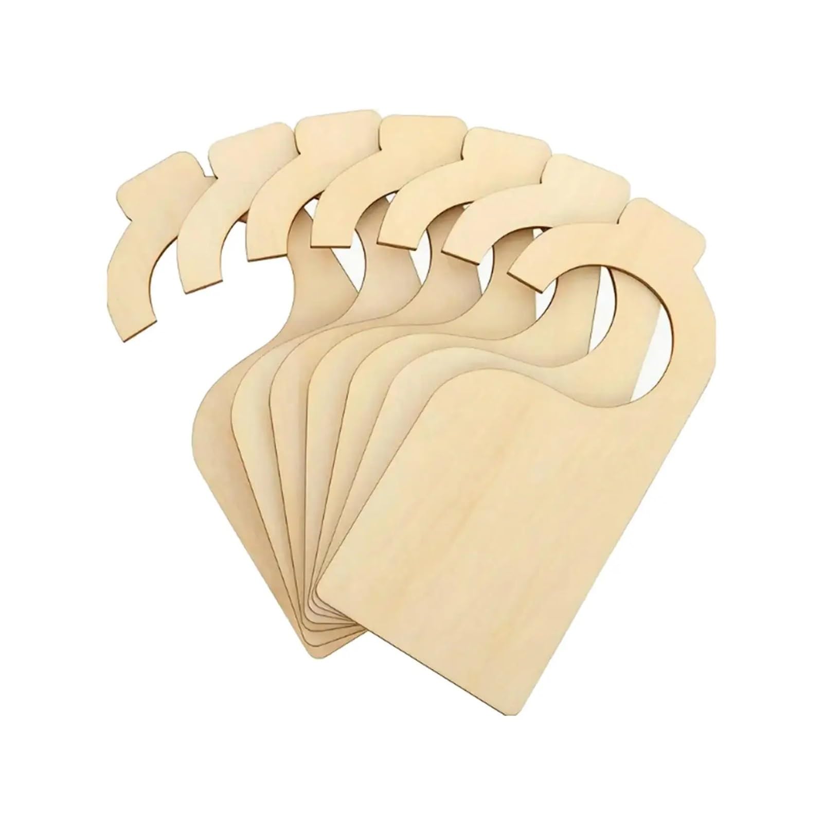 Zeahkri Hanger Dividers 20pcs Wardrobe Divider Wooden Closet Size Separator Clothes Organizer Rack for Clothing Storage for Sorting Clothes