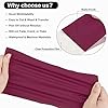VINYL FROG Heat Transfer Vinyl Roll Maroon HTV Vinyl - 30.5x155cm Wine red Iron on Vinyl for T-Shirts, Heat Press Vinyl for DIY Craft Designs #1