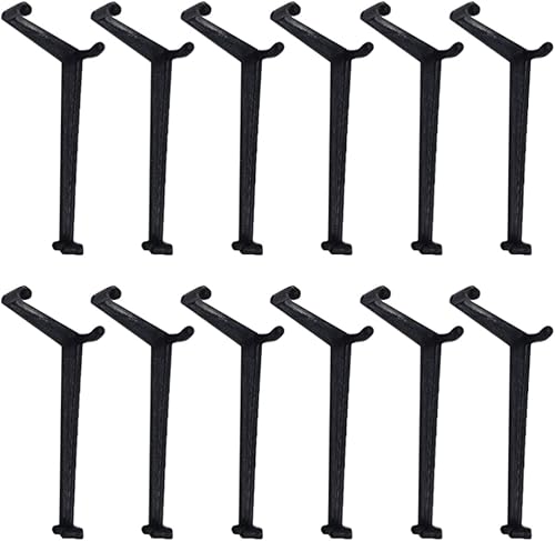 20 piezas de herramientas de entrenamiento de plantas, esparcidores de extremidades ajustables en ángulo, material seguro de PE para uso en jardín