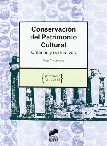Portada de Conservación del patrimonio cultural