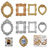Regalo squisito: splendidamente confezionate e pronte per essere regalate, queste squisite mini cornici sono un regalo ideale per vacanze, inaugurazione della casa o occasioni speciali. Condividi la gioia della decorazione creativa con queste mini cornici d'oro premium e mini cornici vintage che servono come regali premurosi, mentre queste versatili mini cornici e mini cornici offrono soluzioni pratiche e belle che amici e familiari apprezzeranno.