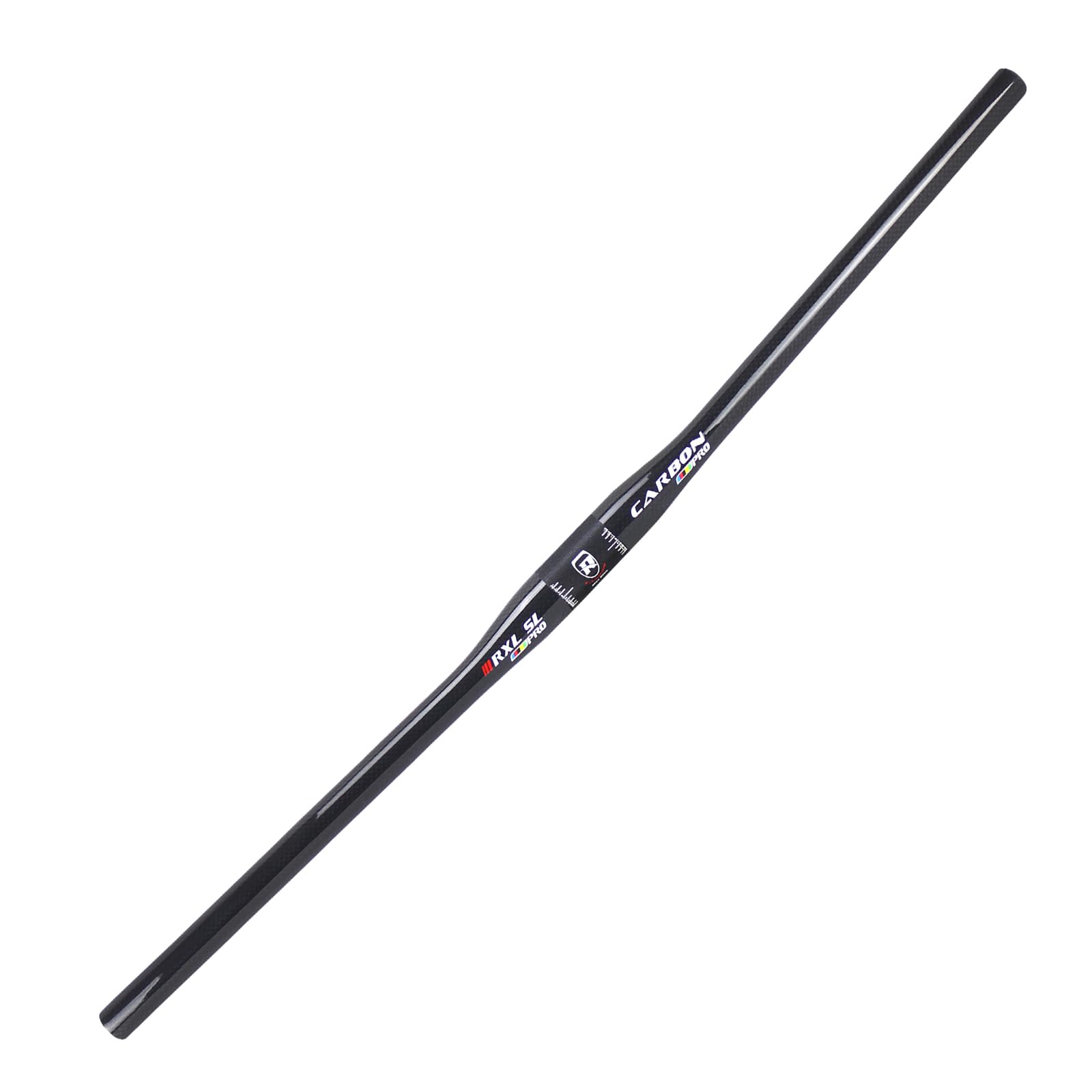 cintre vtt carbon,RXL SL 31.8mm guidon carbone vélo 3K brillant cintre vtt releve carbon 700mm - 1