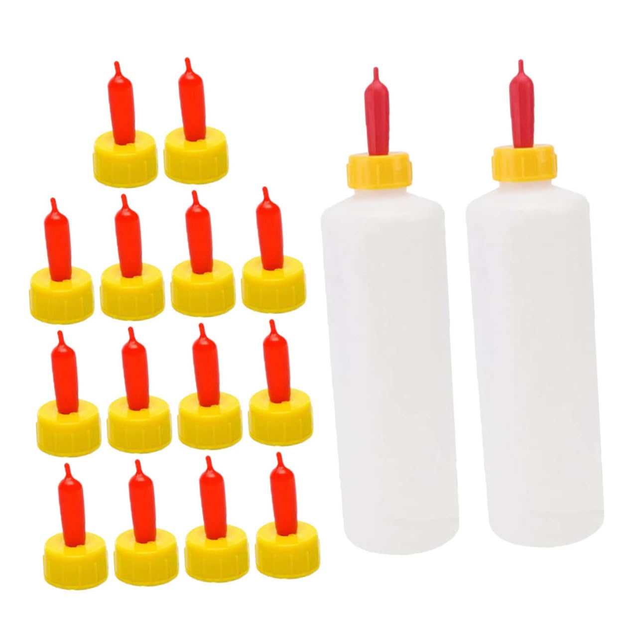 Toddmomy 3sets Bottiglie Per Allattamento Per Con Tettarelle Resistente e Facile Per Tettarelle Per Bottiglie