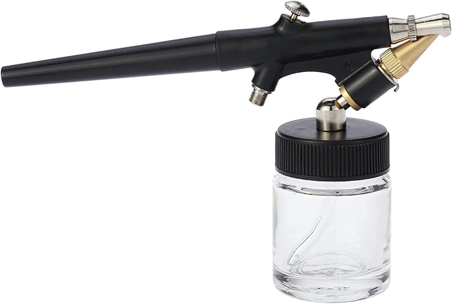 Airbrush Kit Paint Sprayer Air Brush Kit Single Action Mini Airbrush Nail Spray Gun for Makeup Paint Face Tattoo Art DIY Tool for Nail Art, Makeup, Painting, and Cake Decorati