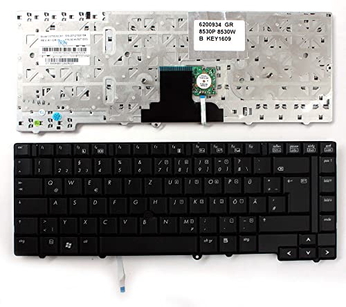 Clavier pour ordinateur portable HP 8530W avec aiguille noire de précision