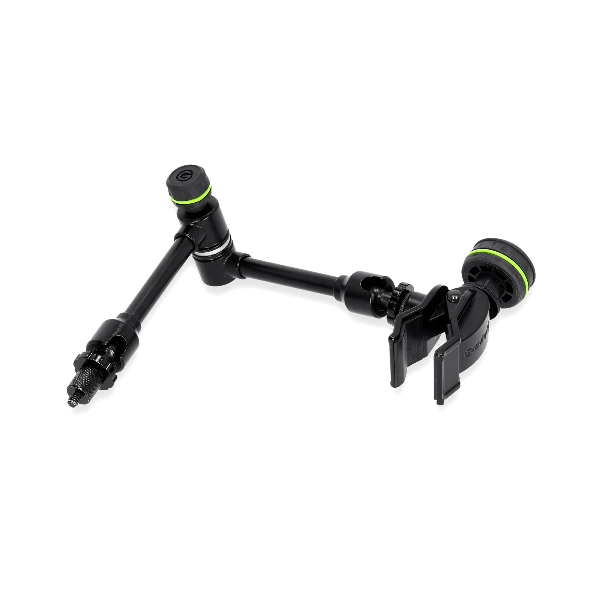 Gravity MA VARIARM M 38 - Brazo articulado versátil con Mecanismo de Bloqueo Central, 3/8" Mediano, Accesorios para micrófono, Color Negro