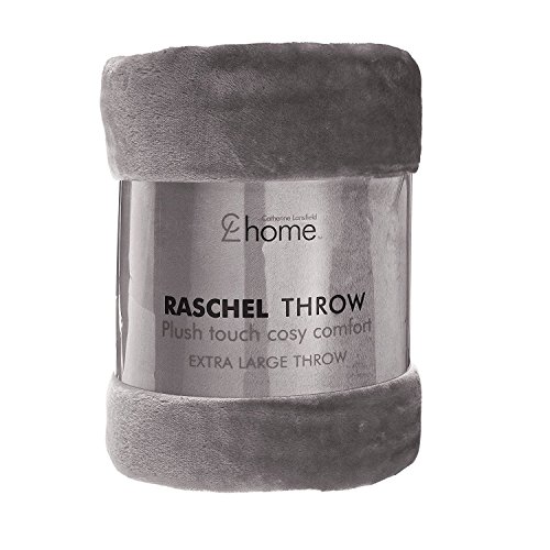 Catherine Lansfield Plain Rachel Plaid/Coperta