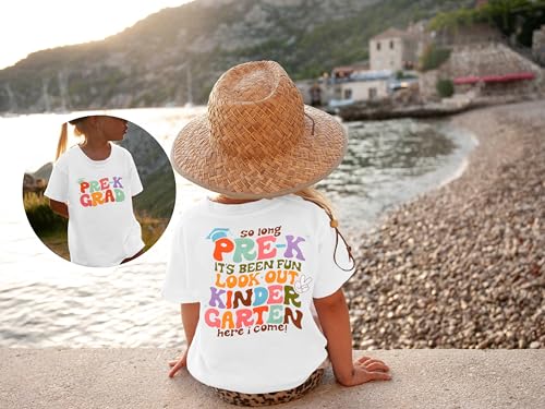 Image of Pre-K Graduation Shirt: Toddler Girls Boys Last Day of School T-Shirt Kids 2026 Preschool Graduation Gift Tops