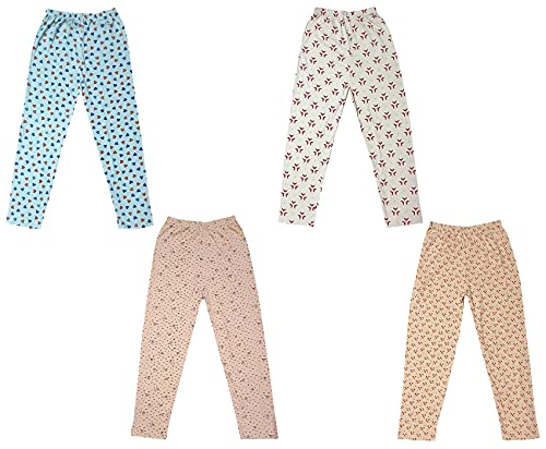 Image of indi weaves Regular Fit Cotton Printed Girls Pyjamas Set