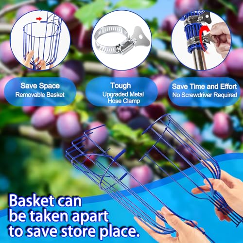 Extensor para cosechar frutas 13 ft ajustable acero miniatura 6