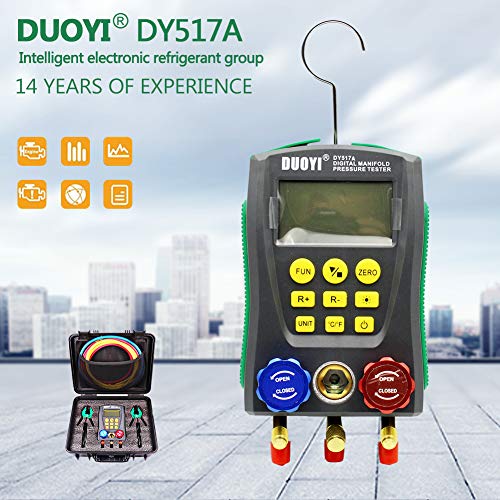 Refrigeration Digital Manifold Gauge Meter