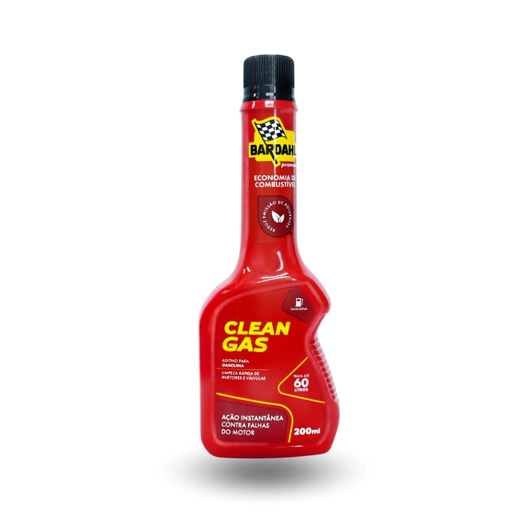 Aditivo Combustível Clean Gas 200ML Bardahl ADITIVO CLEAN GAS