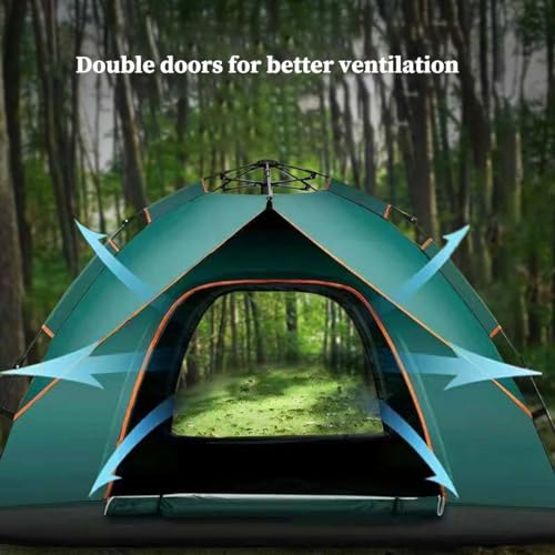 Carpa automática pop up para camping familiar 4-5 personas miniatura 3