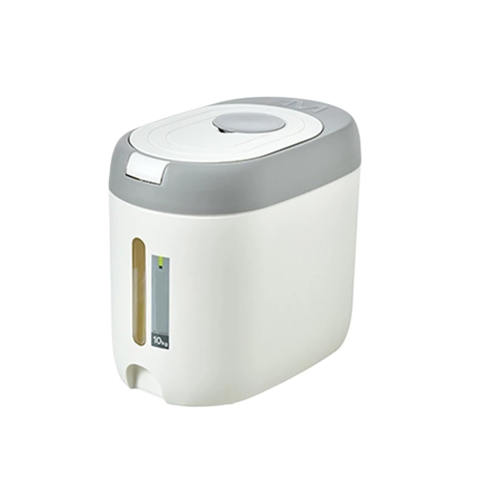 WZPTLKIBAD Rice Dispenser, 5KG/10KG Plastic Cereal Storage Container