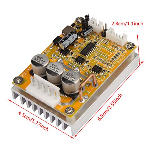 Module pilote BLDC 5V-36V 350W DC sans balais de haute précision avec Hall - 5