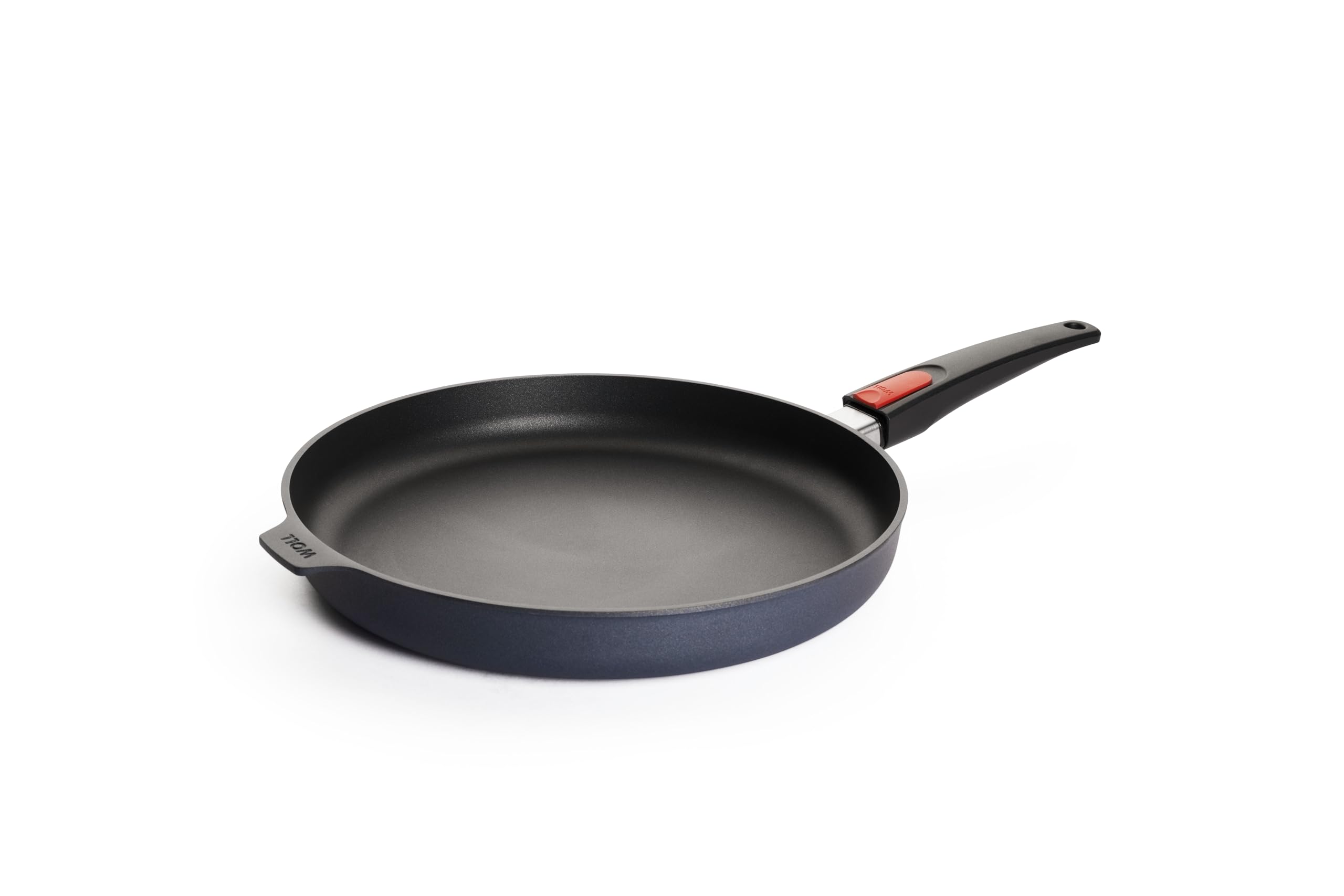 Woll Diamond Lite Patelnia płaska 32 cm indukcyjna ze zdejmowanym trzonkiem odlew aluminiowy