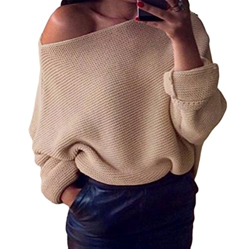 ZKOO Donne Ragazze Maglia Maglione Manica Lunga