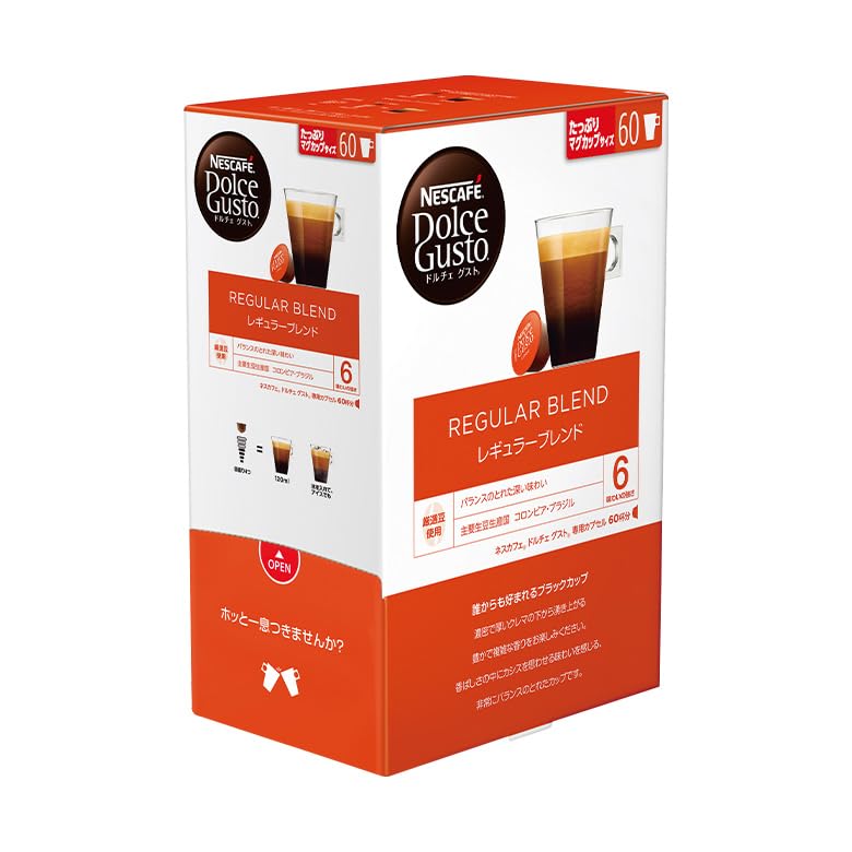 Amazon.co.jp: ネスカフェ ドルチェ グスト 専用カプセル レギュラー