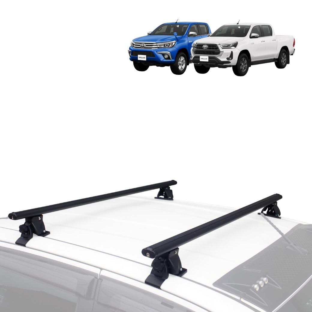 Amazon | GI☆GEAR ルーフクロスバー 耐荷重:75kg 車種専用設計 HILUX