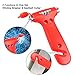 OurWarm 2pcs Car Safety Hammer, Emergency Escape Tool Auto Car Window Punch Breaker, Multi-Purpose Life-Saving Hammer