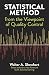 Statistical Method from the Viewpoint of Quality Control (Dover Books on Mathematics)