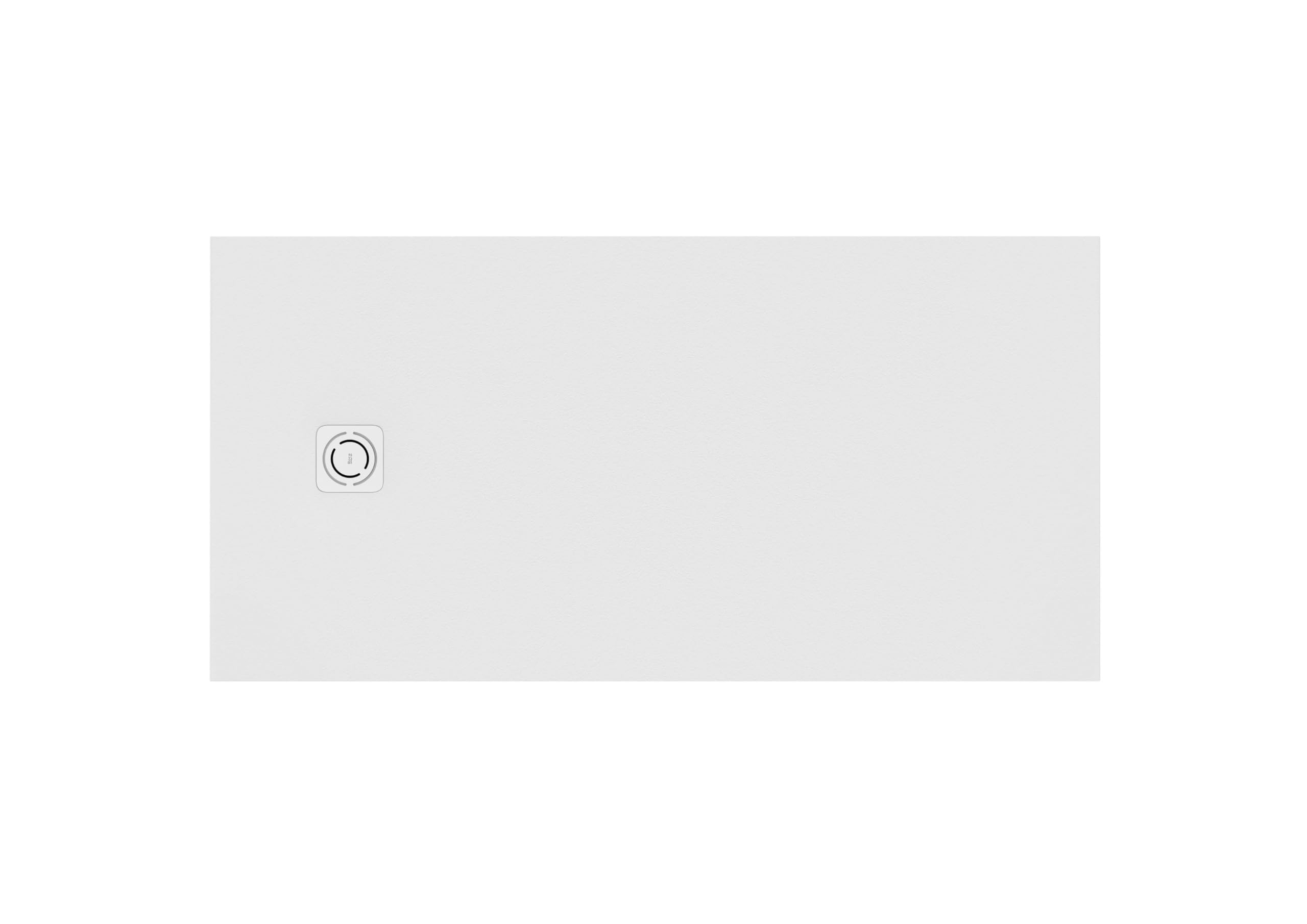 Roca APA013E82BC01100 - Plato de ducha extraplano de STONEX® TERRAN, medidas 100 x 70 x 2,6 cm, color blanco textura grava