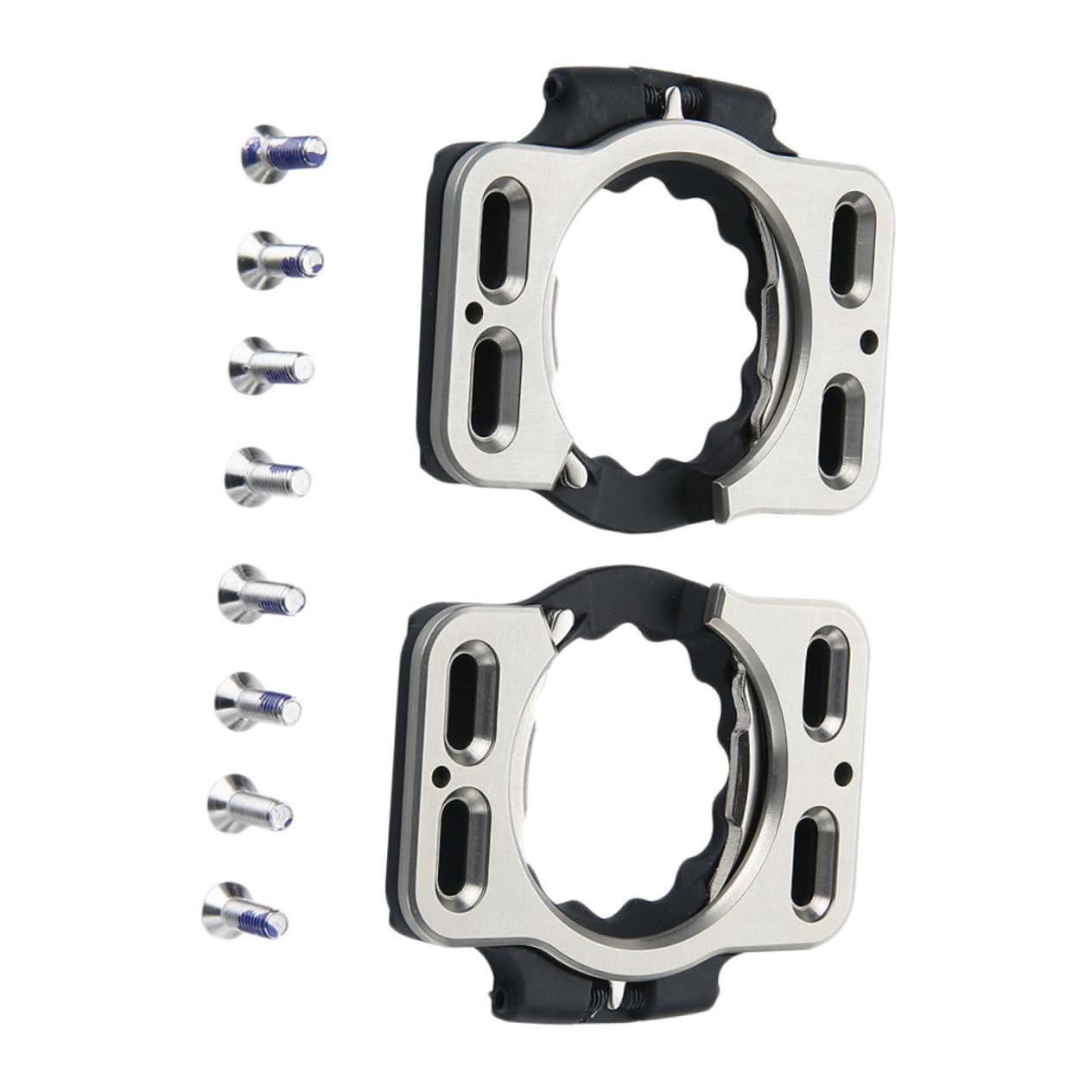 BESPORTBLE Bike Pedal Cleat Mountain Bike Locking Pedals Electronic Lock for Cycling Easy Install/Remove Kit for Performance Enhancement