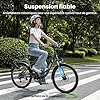 Touroll B1 Vélo Électrique, 26" vélo électrique Urbain avec 36V 15.6Ah Batterie Amovible, Vélo de Ville électrique 250W, 7 Vitesses, E-Bike Urbain pour Adulte #4