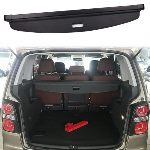 Evita robos en el maletero de tu VW Touran con esta cubierta retráctil 3