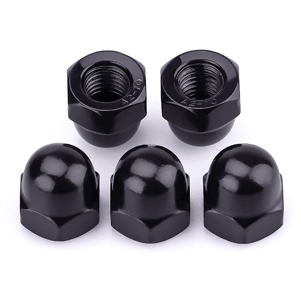 Stainless Steel Acorn Nuts - 50 Pack #8-32 -6 Stainless Steel Acorn Nuts - 50 Pack #8-32 -6