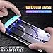 Produktbild 20D Note 10 UV-Glas-Displayschutzfolie mit Fingerprint Unlock für Samsung Galaxy Note 10 S10 Plus S8 9 5G Glasfolie-UV-Glas S8