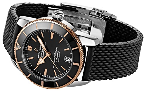 Breitling Suprocean Heritage II Black Rose Gold Breitling Calibre 20 42 UB2010121B1S13