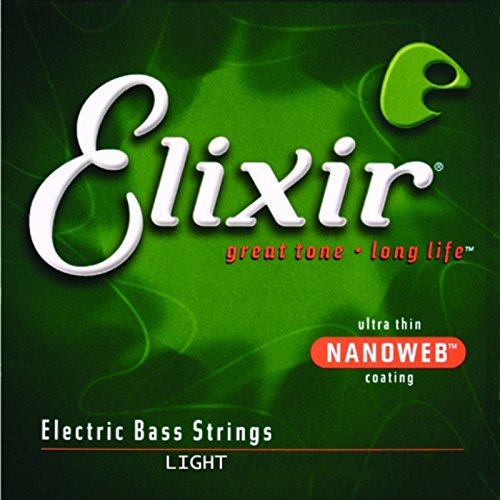 Elixir エリクサー ベース用 バラ弦 NANOWEB ニッケル Long Scale .075#15375 【国内正規品】