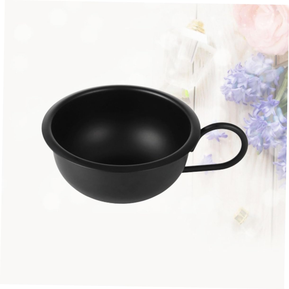 BESTYASH 3pcs Men Metal Shaving Bowl Durable Shaving Cream Soap Bowl Practical Design for Home Salon Use for Mens Grooming Convenient for