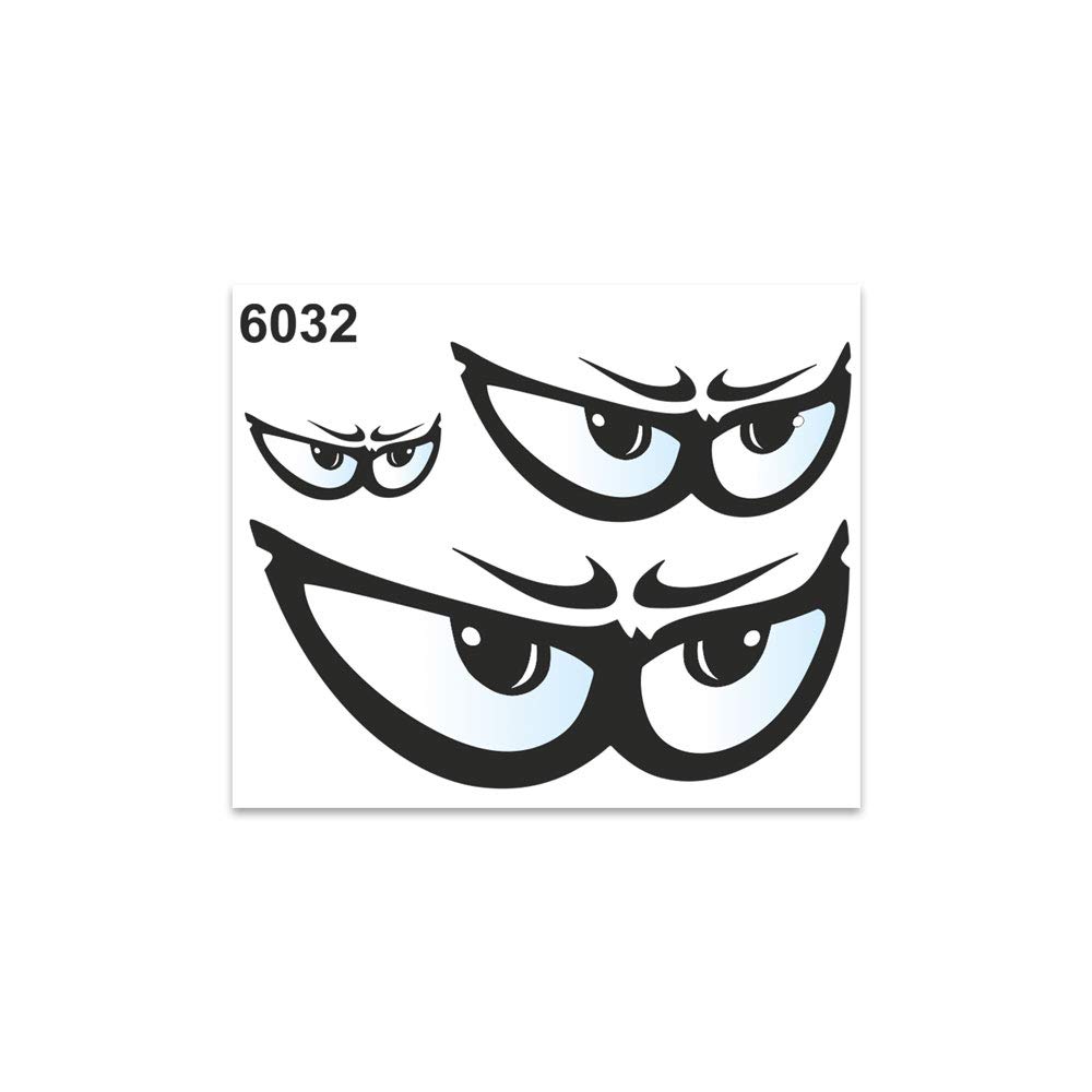 Quattroerre Stickers Eyes, 10 x 12 cm