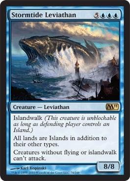 Magic the Gathering - Stormtide Leviathan - Magic 2011