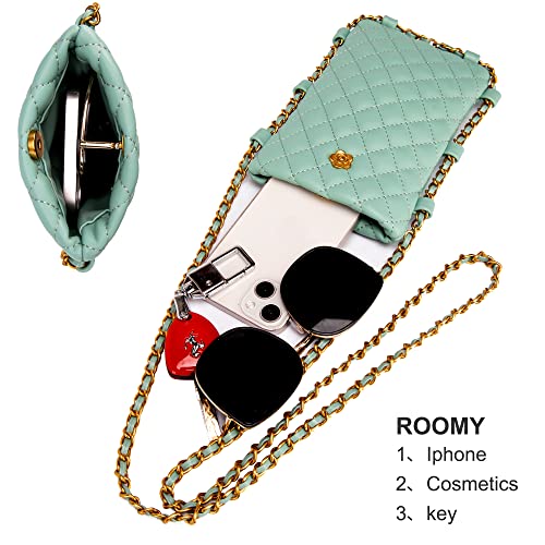 Image of Montana West Quilted Small Crossbody Bags for Women Trendy Cell Phone Purse
