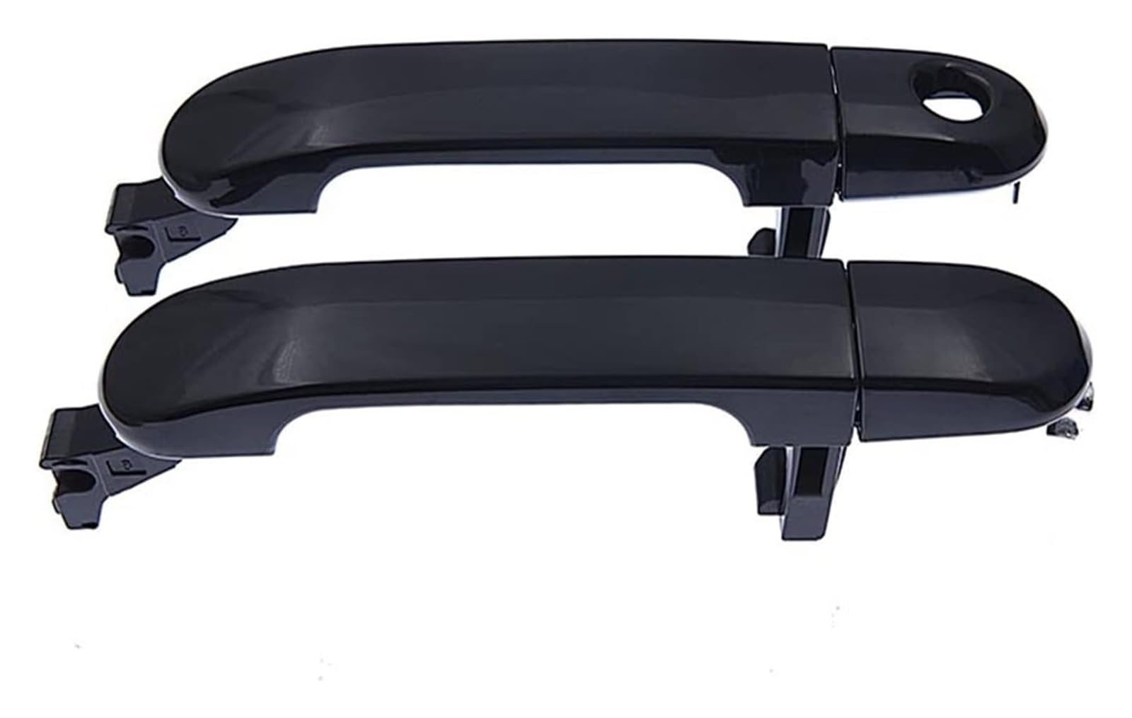 Car Exterior Door Handle Cap for Nissan for Versa 2007-2012 Car Outside Outer Exterior Door Handles Handle Front Left Right(Black)