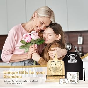 Grandmagiftschristmasgrandmagiftsfromgranddaughteradjustmentcookbookstandwithapronsetrecipebookipadholderforkitchengrandmagrannybirthdaygrandparentsdaygift Urban Country Home Decor Grandma gifts christmas grandma gifts from granddaughter adjustment cookbook stand with apron set recipe bookipad holder for kitchen grandma granny birthday grandparents day gift urban country home decor