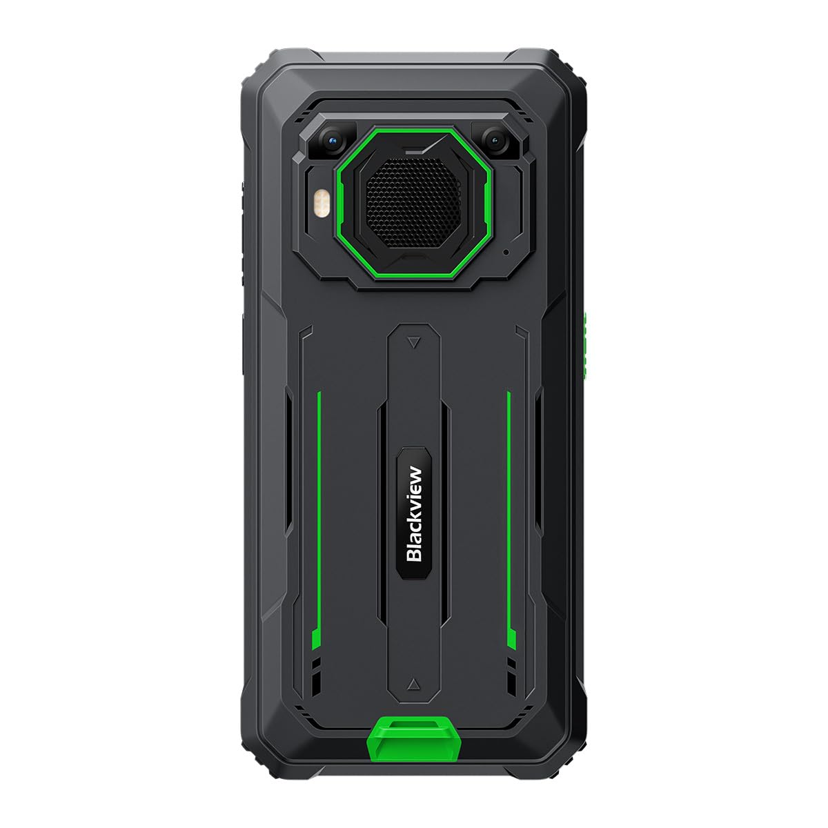 Blackview BV6200 Plus | 6,56" HD+ 90Hz | 32GB RAM + 128GB (2TB) | Verde | Smartphone Rugged | 11000mAh | 16MP + 13MP Cámara | Android 15 | IP68/IP69K | NFC | Dual SIM | Garantía de 2 años